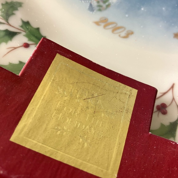 Lenox Holiday Angel Collector Plate 2003 Edition 10.5” - Picture 8 of 11